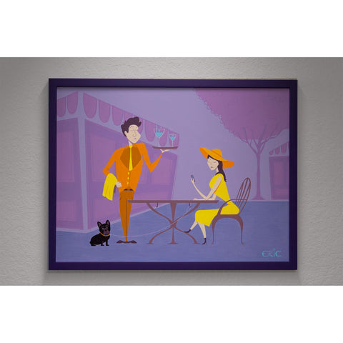 Drinks For Two Original Painting