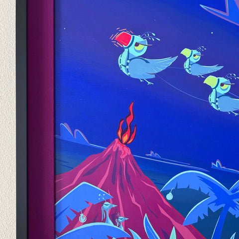 And To All A Good Night Original Painting