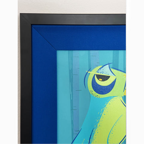 Trouble At The Treetop Lounge Original Painting