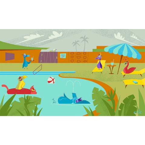 Last Swim Before Checkout