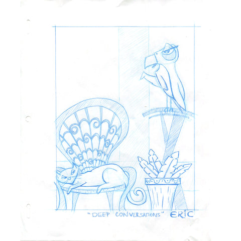 Deep Conversations Original Sketch
