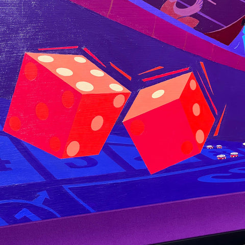 The Gambler's Fallacy Original Painting