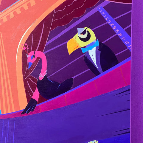 The Gambler's Fallacy Original Painting