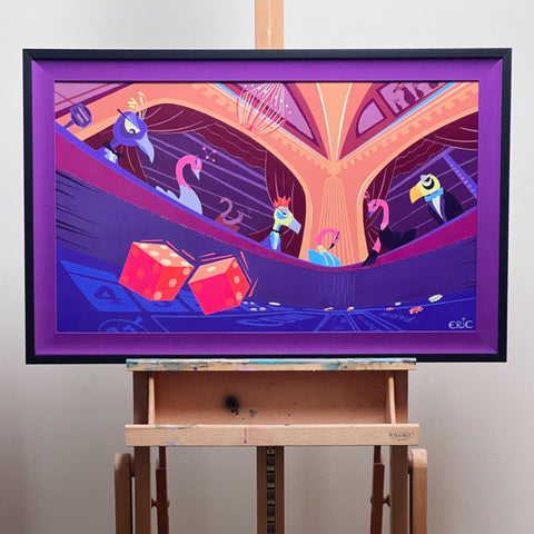 The Gambler's Fallacy Original Painting